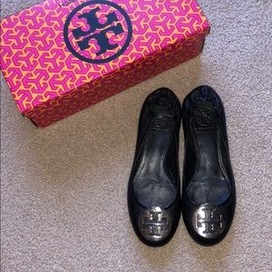 Tory Burch Flats SILVER HARDWARE